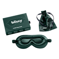 Sleep Mask - Emerald - Profile