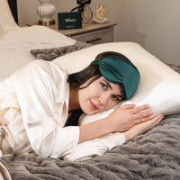 Sleep Mask - Emerald - Profile