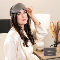 Sleep Mask - Grey - Profile