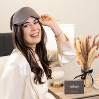 Sleep Mask - Grey - Profile