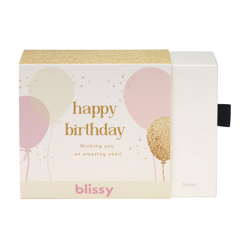 Blissy - Happy Birthday Gift Sleeve - Gold