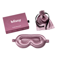 Sleep Mask - Plum - Profile