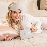 Sleep Mask - Silver - Profile