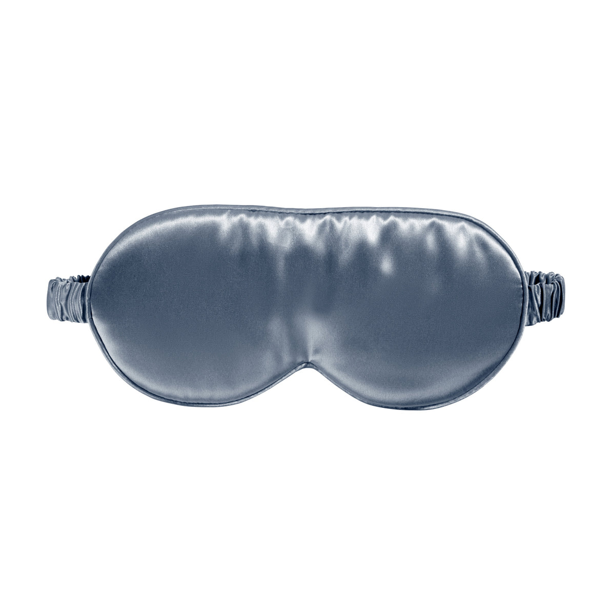 Ash Blue Sleep Mask Close-Up – Blissy 22 Momme Silk
