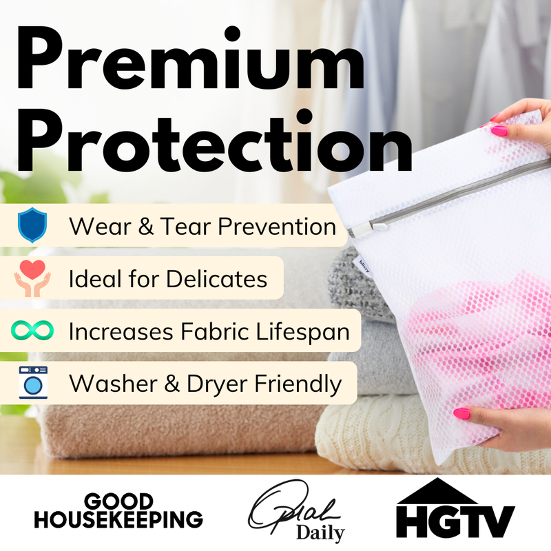 Blissy Mesh Wash/Laundry Bags (2 Pack)