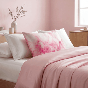 Pillowcase - Pink Tie-Dye - Queen