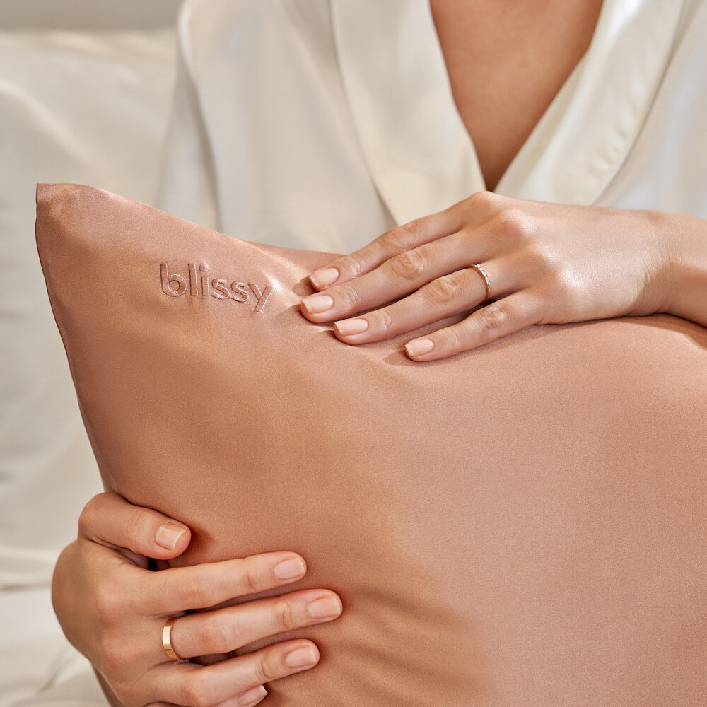 King Cinnamon Pillowcase – Blissy Premium Silk