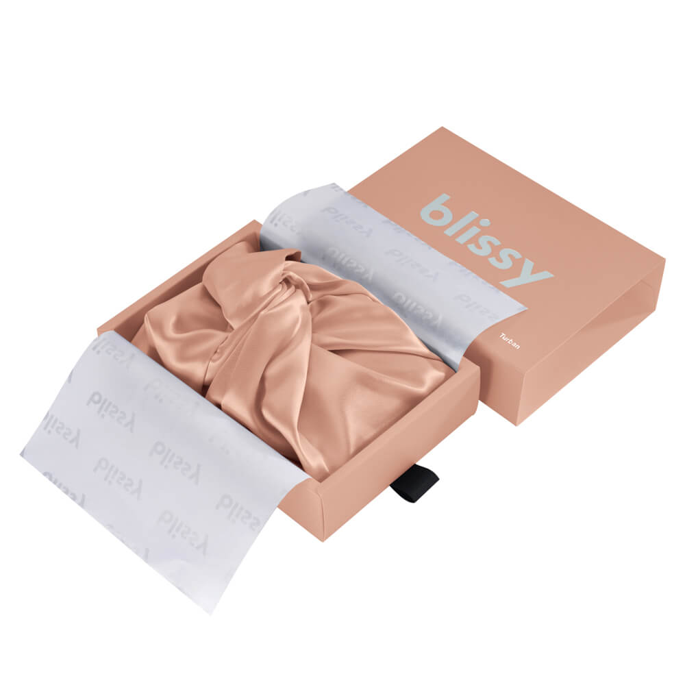 Blissy Rose Gold Blissy Bonnet Lifestyle – Mulberry Silk