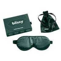 Sleep Mask - Emerald - Profile
