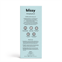 Blissy Detangling Brush - Blue