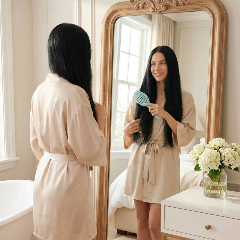 Blissy Detangling Brush - Blue