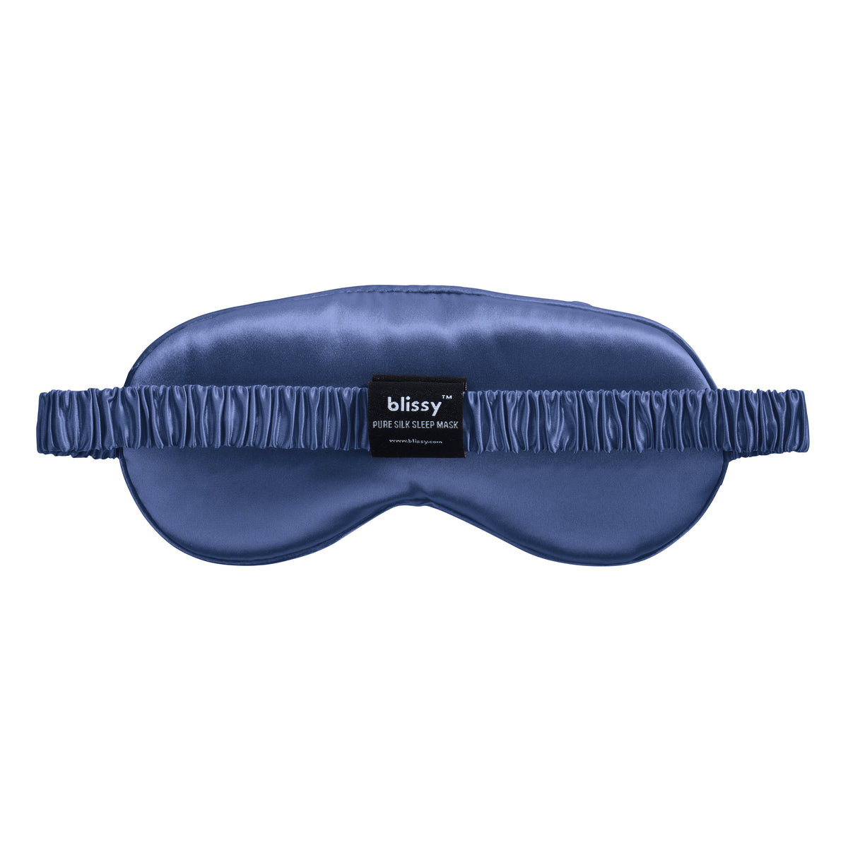 Blissy Mulberry Silk Sleep Mask – Blue