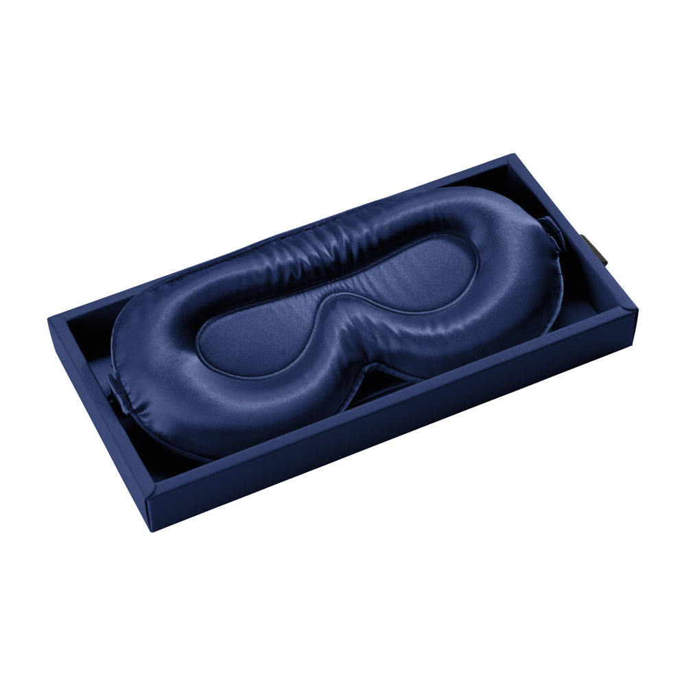 Blue Mulberry Silk Sleep Mask – Blissy