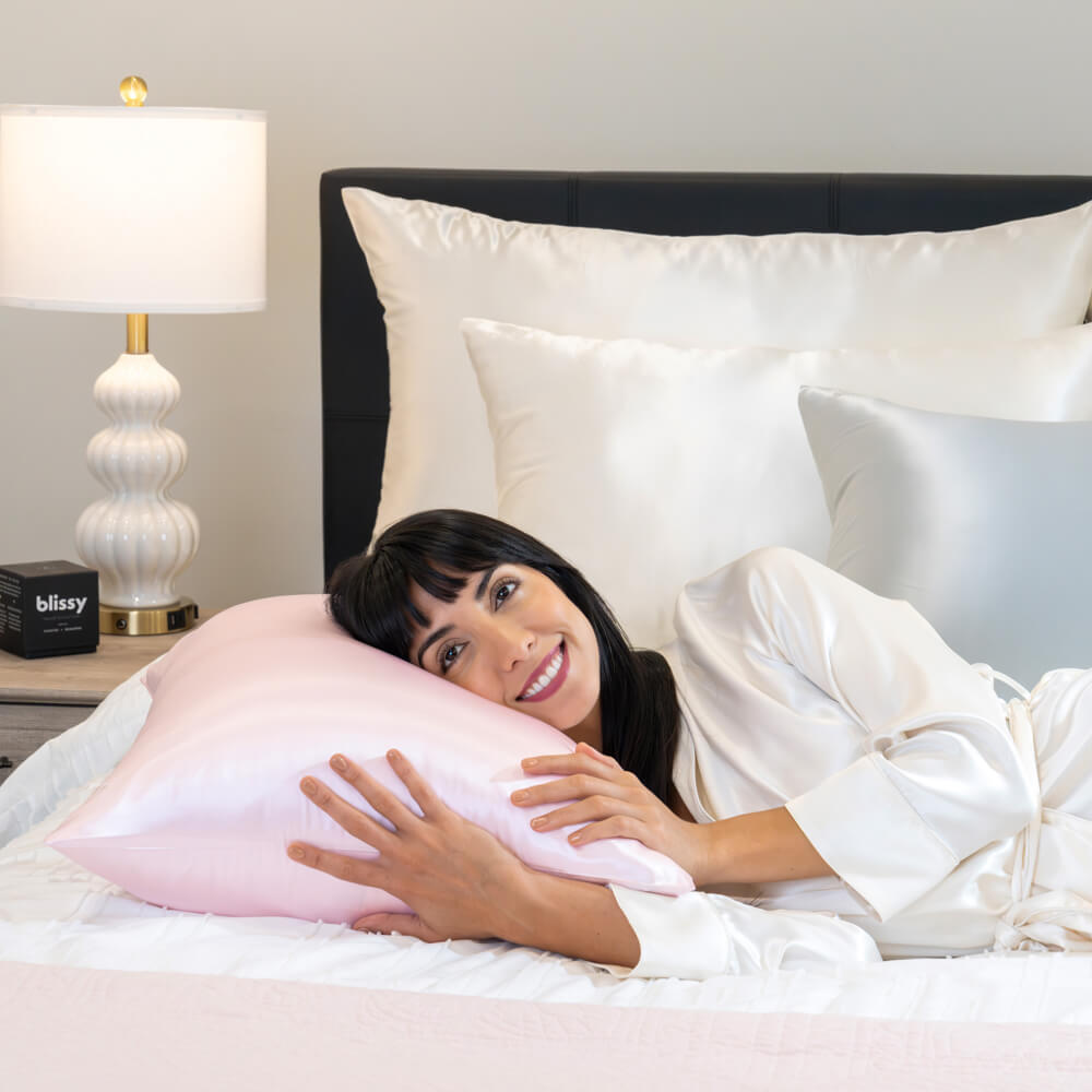 Blissy Mulberry Silk Pillowcase – Blush Queen