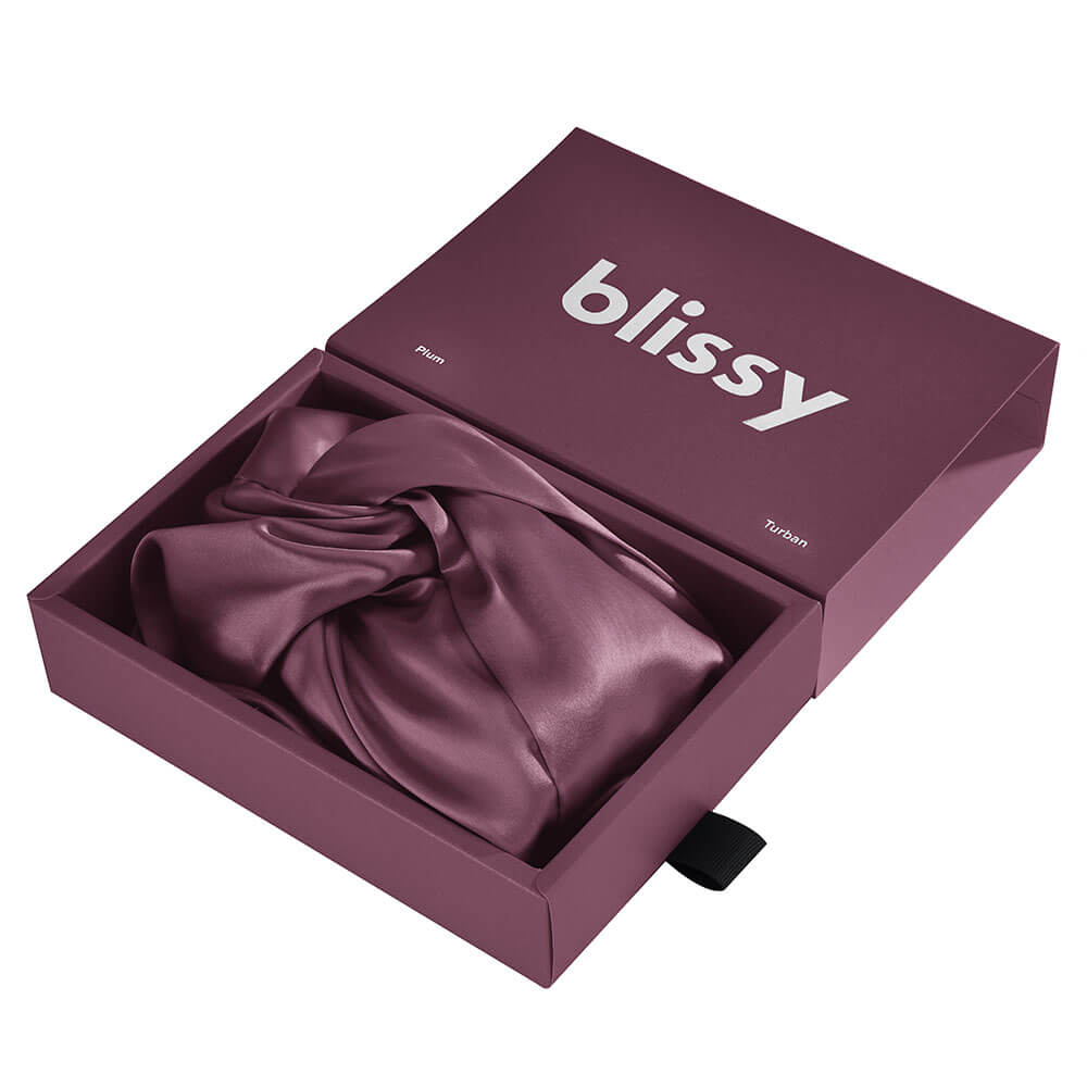 Plum Blissy Bonnet – Blissy Premium Silk