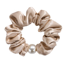 Load image into Gallery viewer, Blissy Pearl Scrunchies - Champagne