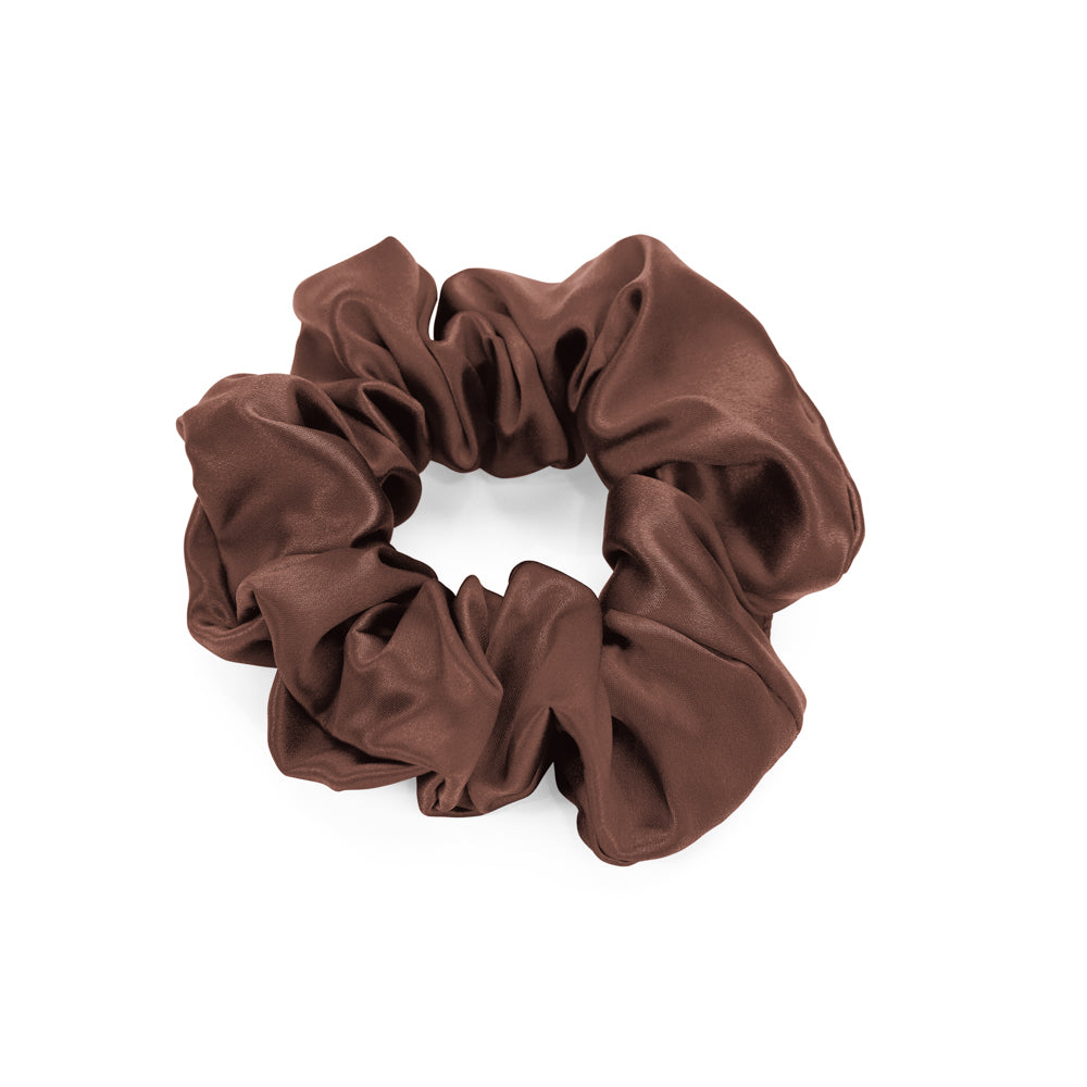 Blissy Chocolate Silk Blissy Scrunchies Detail –