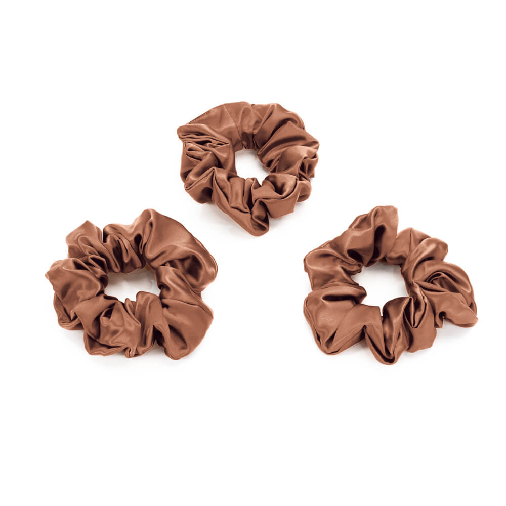 Blissy Cinnamon Blissy Scrunchies Lifestyle – Mulberry Silk