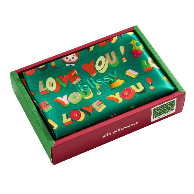 Pillowcase - Elf “I Love You!” - King
