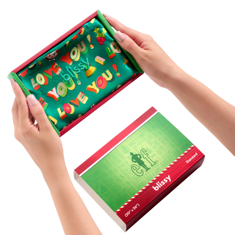 Pillowcase - Elf “I Love You!” - King