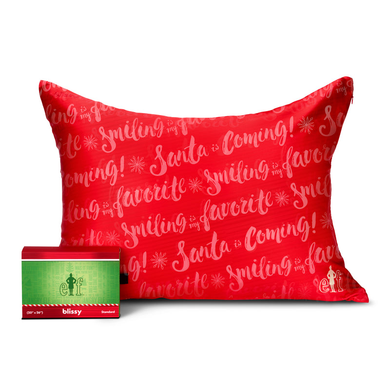 Pillowcase - Elf “Santa Is Coming!” - Standard