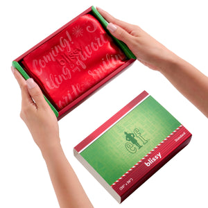 Pillowcase - Elf “Santa Is Coming!” - Standard