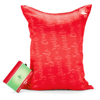 Pillowcase - Elf “Santa Is Coming!” - Standard