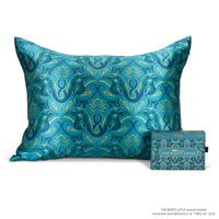 Pillowcase - White Lotus - Emerald Jungle - Queen