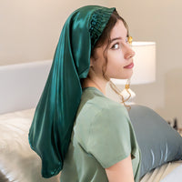 Blissy Cascade Bonnet - Emerald
