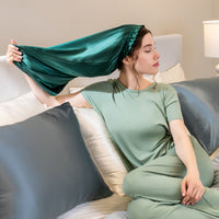 Blissy Cascade Bonnet - Emerald