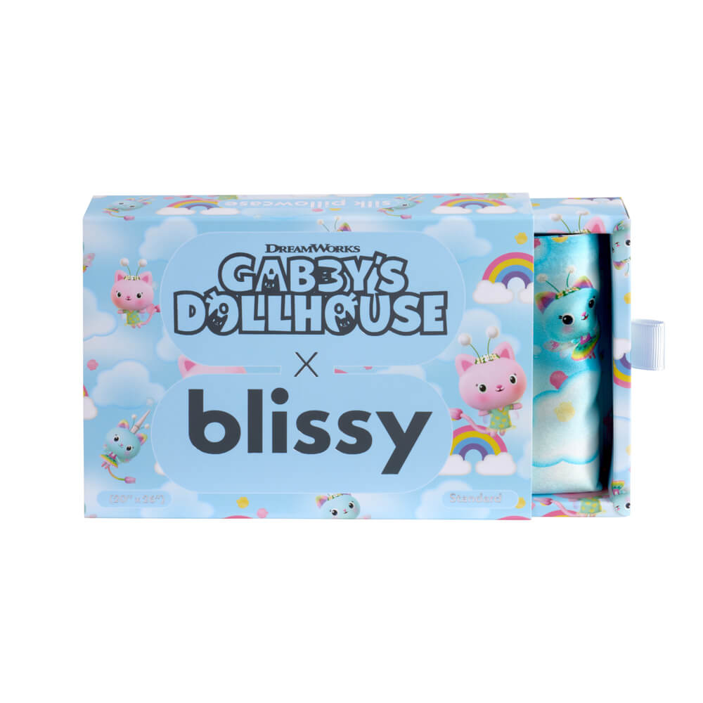 Gabby'S Dollhouse Pillowcase Close-Up – Blissy 22 Momme Silk
