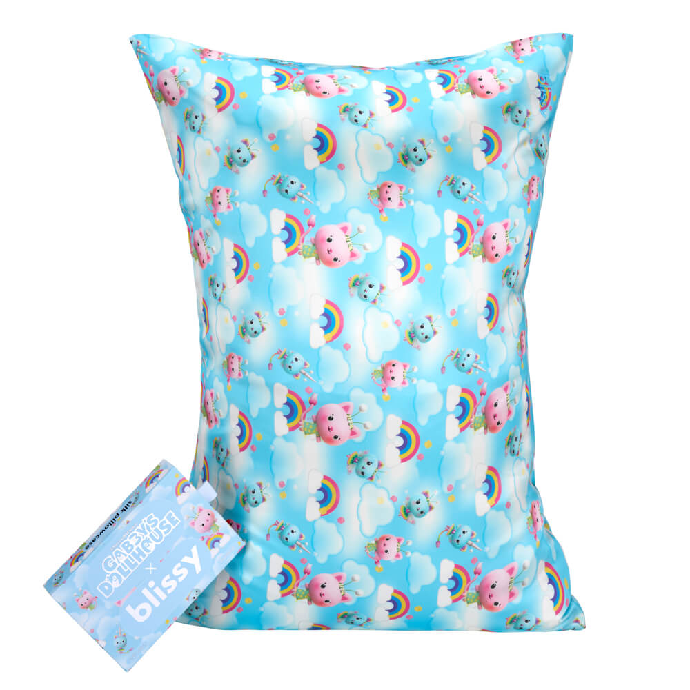 Blissy Gabby'S Dollhouse Silk Pillowcase Detail –