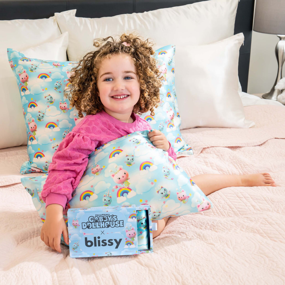 Blissy Mulberry Silk Pillowcase – Gabby'S Dollhouse Queen