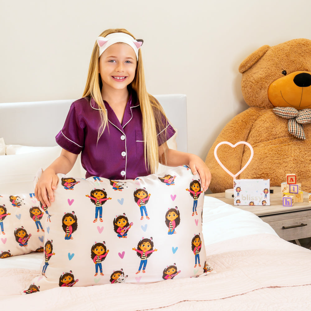 Blissy Mulberry Silk Pillowcase – Gabby'S Pastel Hearts