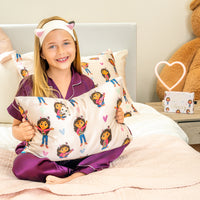 Pillowcase - Gabby's Pastel Hearts - Queen