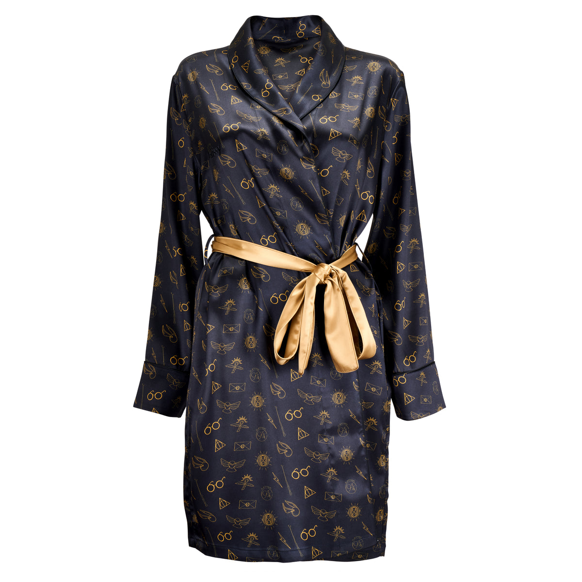 Blissy Harry Potter™ Wizarding World Icons Classic Robe Lifestyle – Mulberry Silk