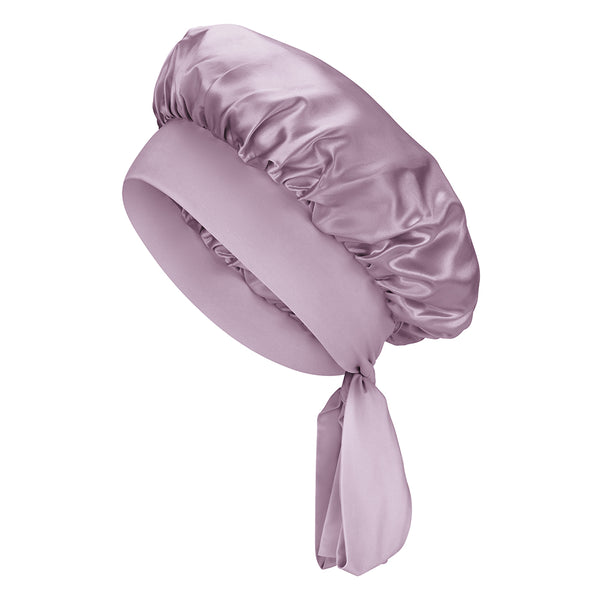 100% Mulberry Silk Blissy Silk Bow Bonnet – Blissy Premium Silk