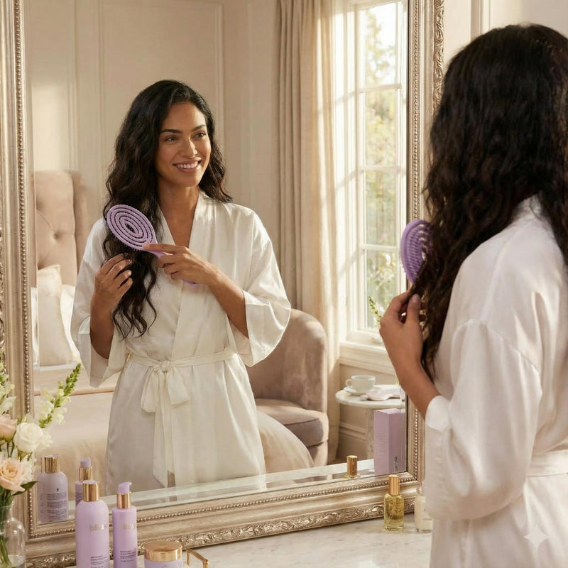 Blissy Detangling Brush - Lavender