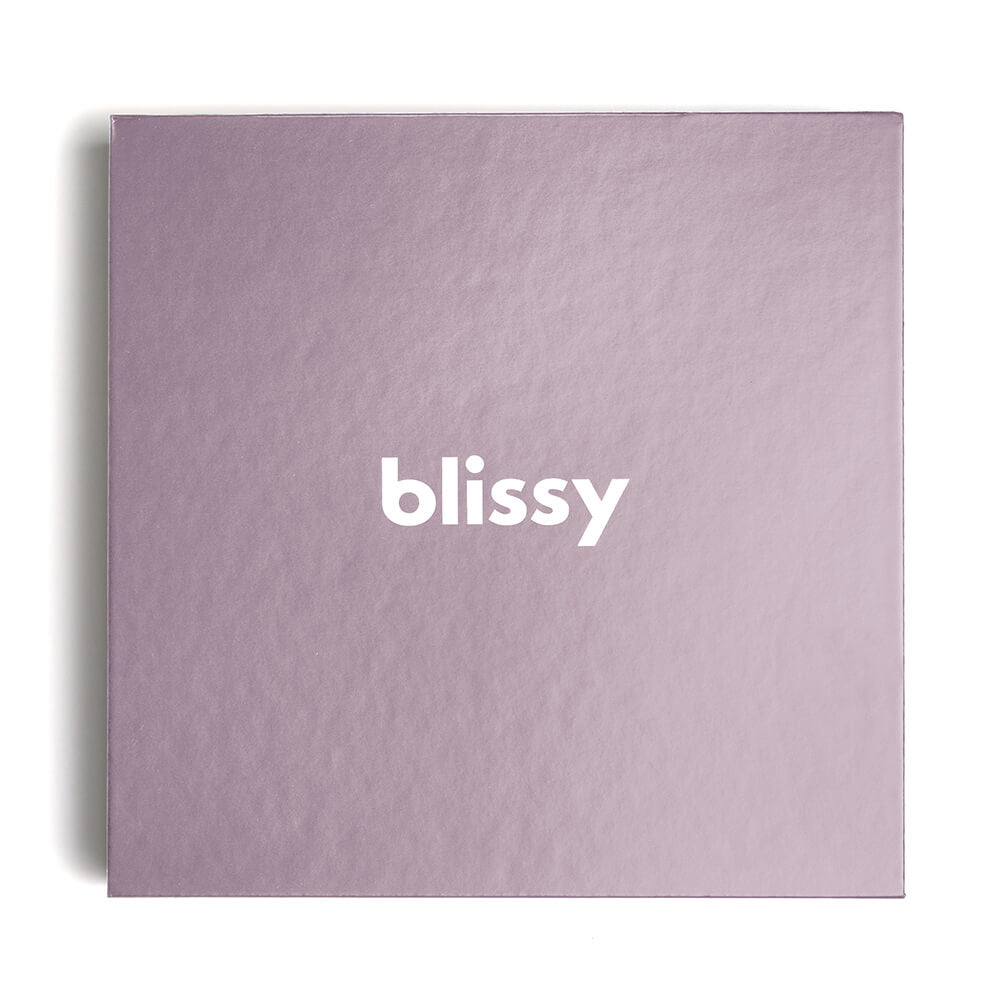 Blissy Lavender Silk Blissy Dream Set Detail – King