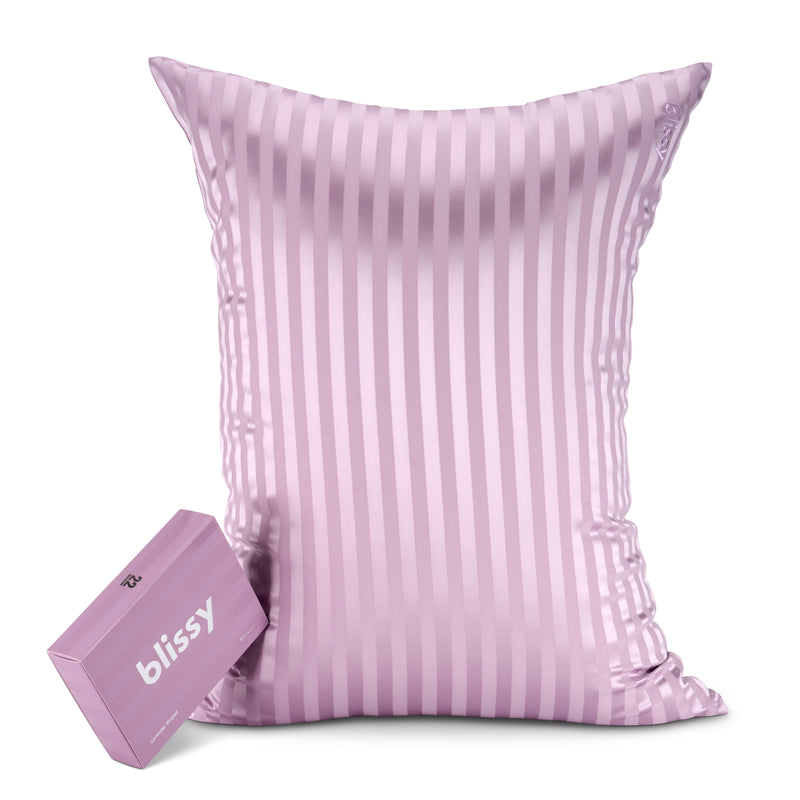 Pillowcase - Lavender Striped - Standard