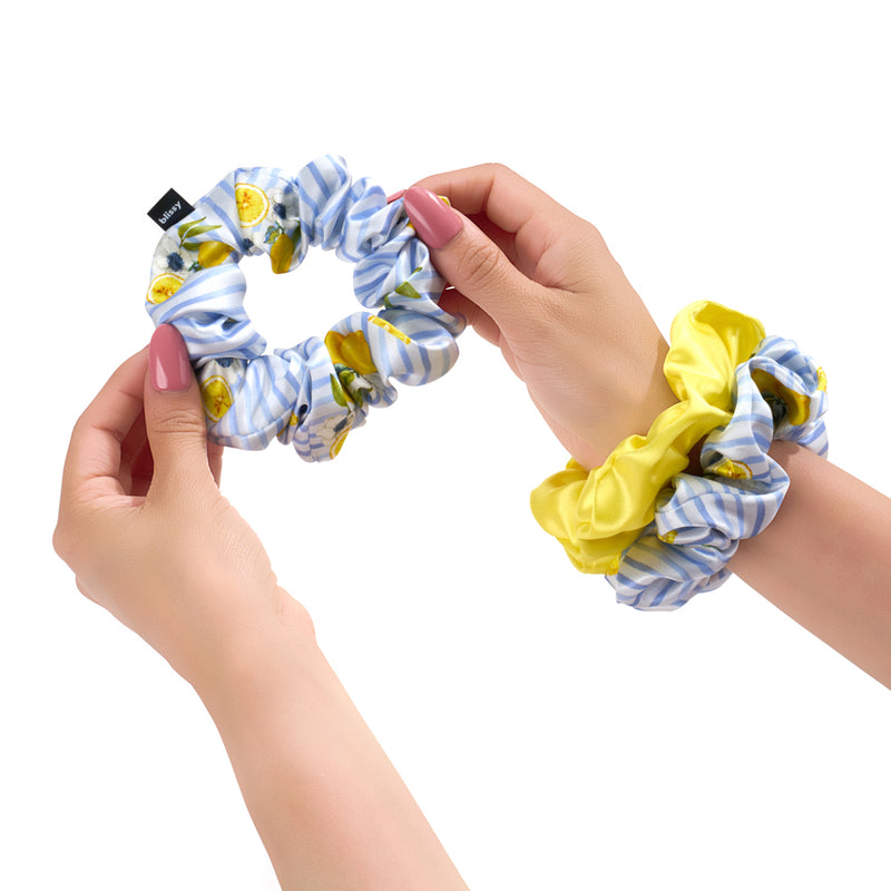 Blissy Scrunchies - Lemon Bloom