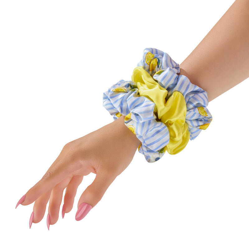 Blissy Scrunchies - Lemon Bloom