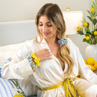 Blissy Scrunchies - Lemon Bloom