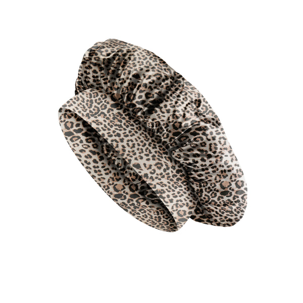 Blissy Halo Bonnet - Leopard