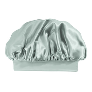 Matcha Mulberry Silk Blissy Halo Bonnet – Blissy