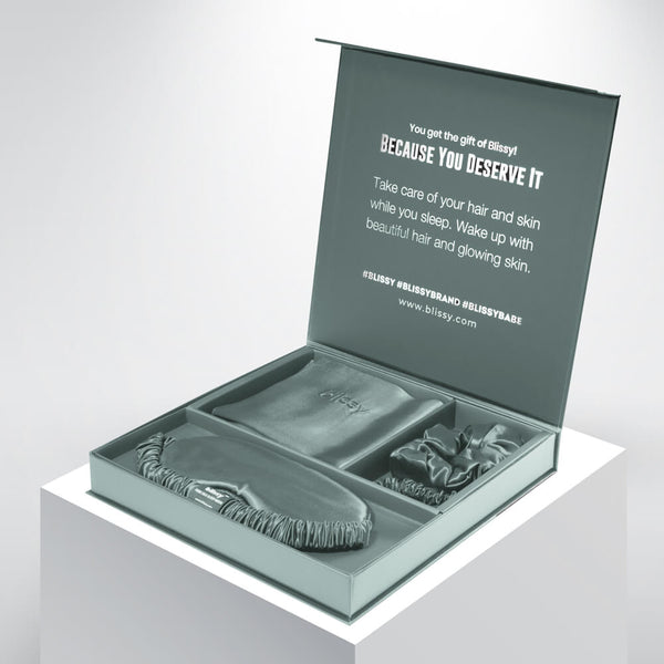 Blissy Queen Matcha Blissy Dream Set – 22 Momme Mulberry Silk, 100% Silk