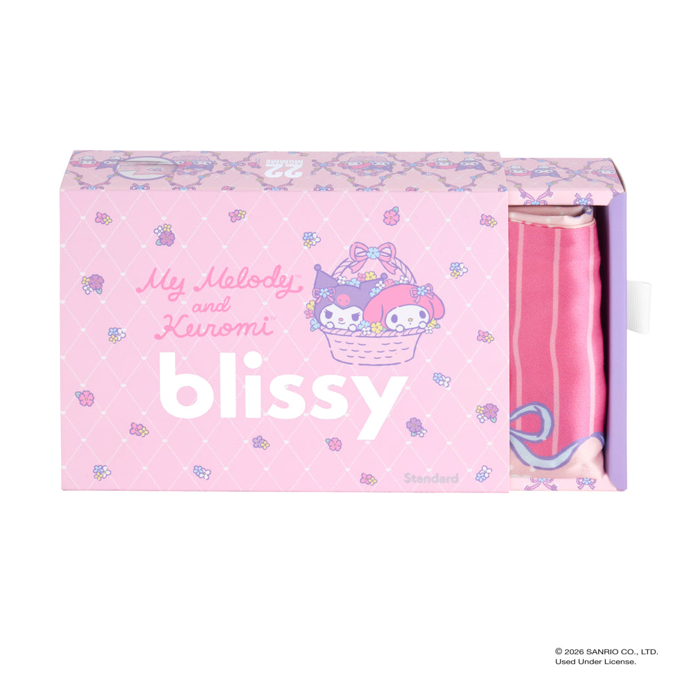Blissy Pillowcase - Hello Kitty - My Melody™ & Kuromi™ - Standard