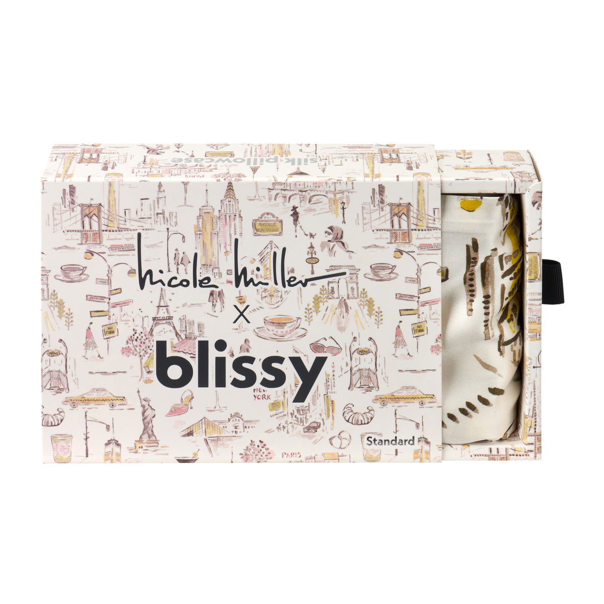 Blissy Mulberry Silk Pillowcase – Ny To Paris Standard