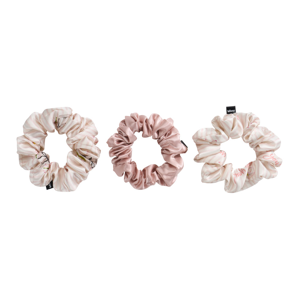 Olive You Blissy Scrunchies – Blissy Premium Silk