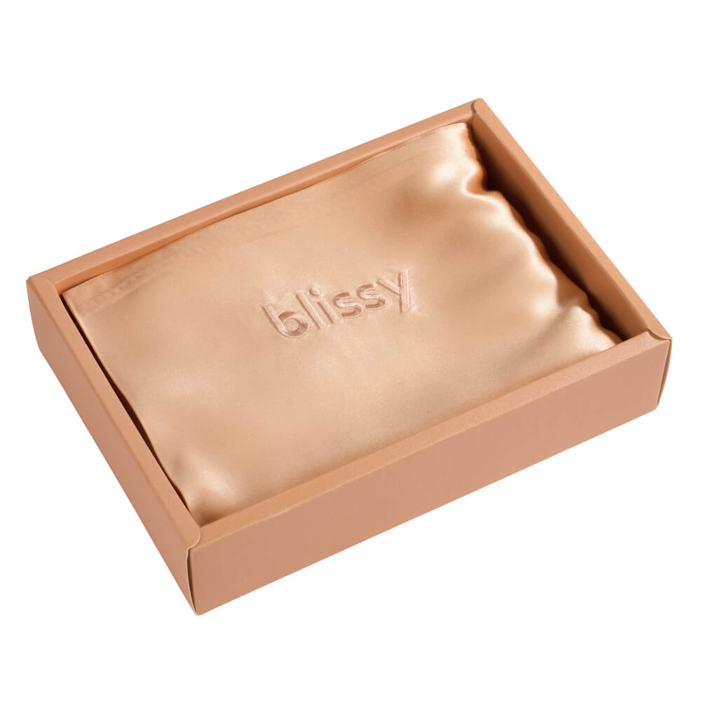 Queen Peach Pillowcase – Blissy Premium Silk